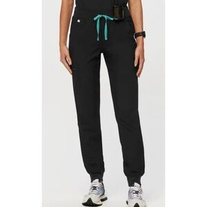 FIGS NWT Zamora 2.0 Jogger Scrub Pants Black XXS